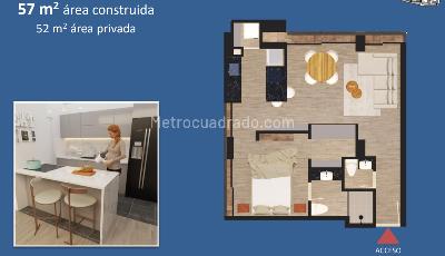 Apartamento en venta en Santa Barbara Central, Bogotá · foto 7 de 7