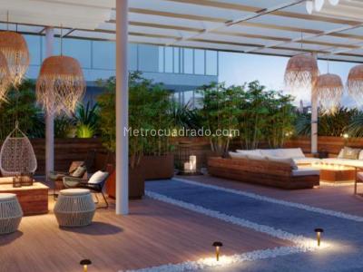 Apartamento de 1 alcoba en venta en Chico, Bogotá, 32 m² · foto 3 de 6