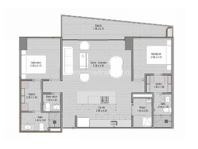 Apartamento en venta en El Retiro, Medellín · foto 6 de 7