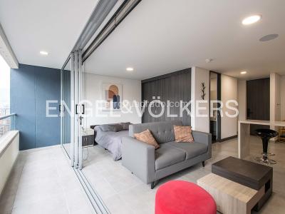 Apartamento de 1 alcoba en arriendo en Ciudad Del Rio, Medellín, 42 m² · foto 2 de 8