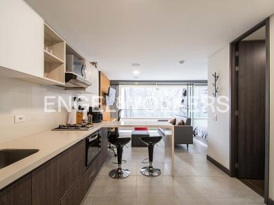 Apartamento de 1 alcoba en arriendo en Ciudad Del Rio, Medellín, 42 m² · foto 3 de 8