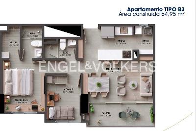 Apartamento en venta en Ciudad Del Rio, Medellín · foto 7 de 7