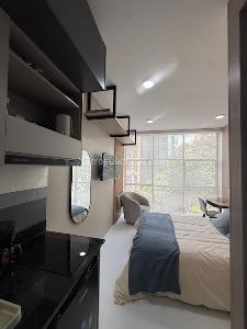 Apartaestudio en venta en Chico, Bogotá, 20 m² · foto 9 de 13