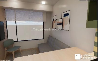Apartamento de 2 alcobas en venta en Centro Paloquemao, Bogotá, 32 m² · foto 3 de 20