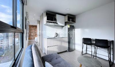 Apartaestudio en arriendo en Chapinero, Bogotá, 27 m² · foto 2 de 20