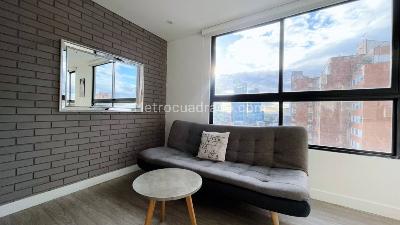 Apartaestudio en arriendo en Chapinero, Bogotá, 27 m² · foto 4 de 20