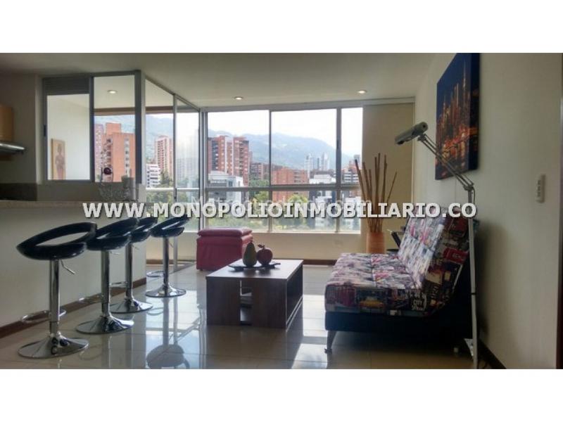 Aparatamento Amoblado de 1 Alcoba con 2 Baños en Los Balsos