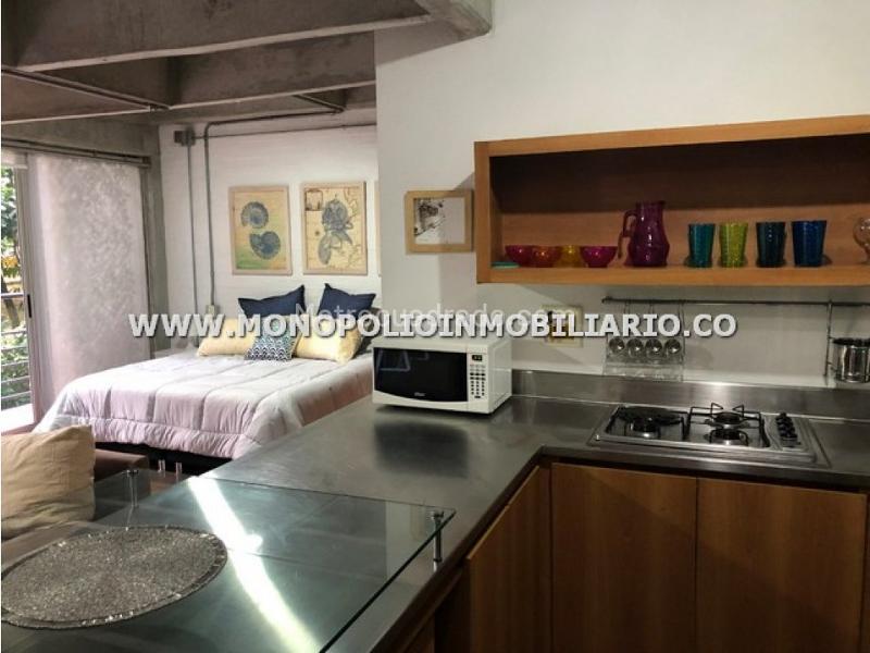 Loft Amoblado de 1 Alcoba en Lalinde, cerca a El Poblado - 6