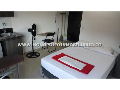 Apartaestudio en arriendo en Los Alpes, Medellín, 48 m² · foto 8 de 9