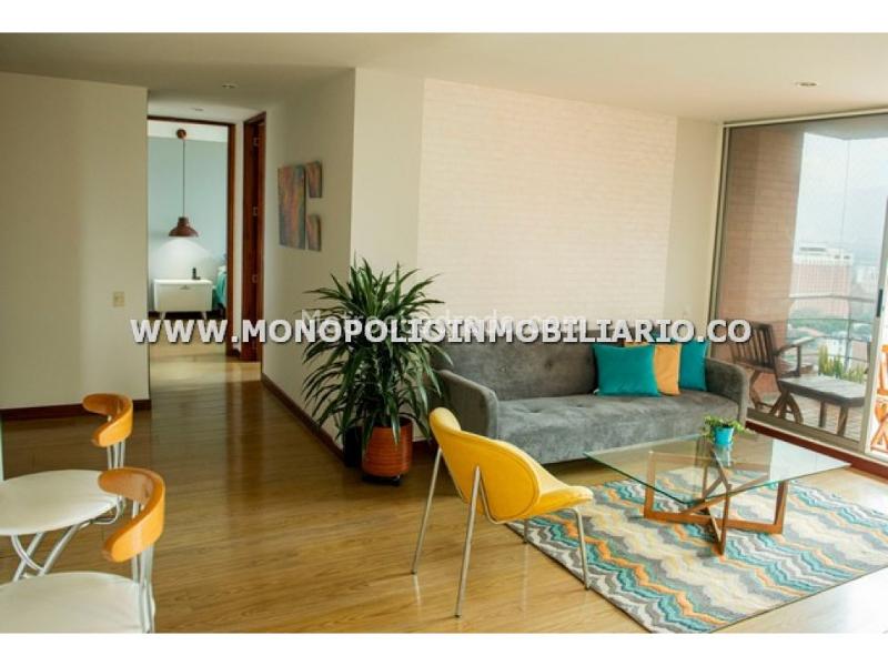 Apartamento Amoblado de 2 Alcobas con Balcón en Lalinde, El Poblado - 2