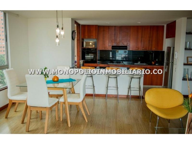 Apartamento Amoblado de 2 Alcobas con Balcón en Lalinde, El Poblado - 9