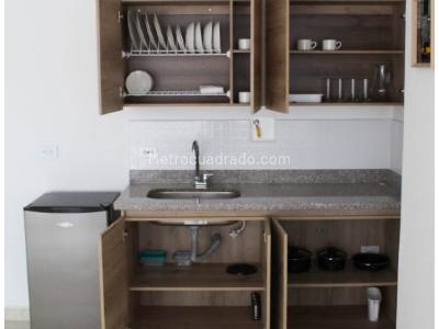 Apartamento de 1 alcoba en arriendo en Los Alpes, Medellín, 43 m² · foto 10 de 15