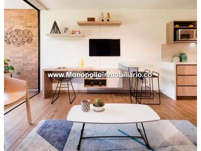 Apartamento de 1 alcoba en venta en El Escobero, Envigado, 54 m² · foto 4 de 18