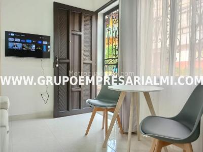 Apartaestudio en arriendo en La Floresta, Medellín, 35 m² · foto 3 de 8