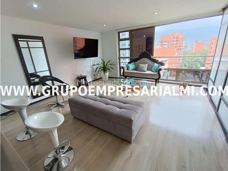 Apartamento amoblado de 1 alcoba en Laureles