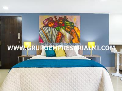 Apartaestudio en venta en El Poblado, Medellín, 30 m² · foto 9 de 12