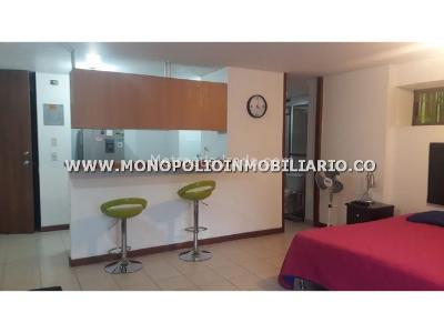 Apartaestudio en arriendo en La Aguacatala, Medellín, 41 m² · foto 5 de 7