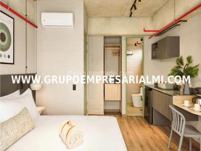 Apartaestudio en venta en Laureles, Medellín, 21 m² · foto 7 de 20
