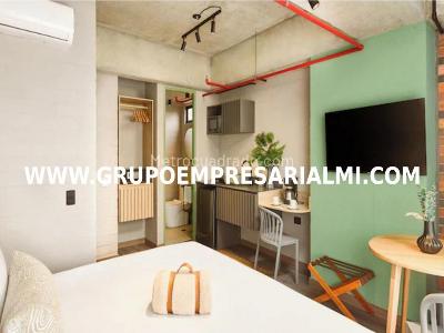 Apartaestudio en venta en Laureles, Medellín, 21 m² · foto 11 de 20