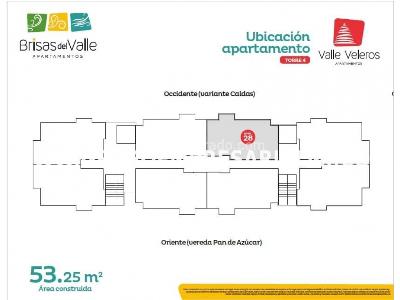 Apartamento de 3 alcobas en venta en Pan De Azucar, Sabaneta, 53 m² · foto 17 de 20
