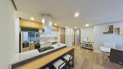 Apartamento de 1 alcoba en venta en Santa Barbara, Bogotá, 58 m² · foto 6 de 18