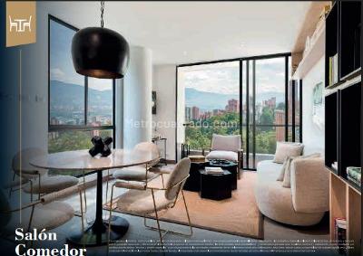 Apartamento de 1 alcoba en arriendo en El Poblado, Medellín, 56 m² · foto 6 de 20