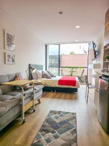Apartaestudio en venta en Chico Norte, Bogotá, 28 m² · foto 2 de 11