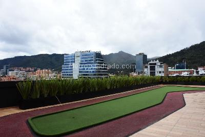Apartaestudio en venta en Chico Norte, Bogotá, 29 m² · foto 12 de 14