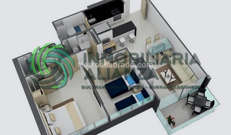 Piso – Bucaramanga, Bolarquí, Comuna Cabecera del Llano - Vista 3