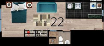 Apartamento en venta en Ricaurte, Bogotá · foto 7 de 20