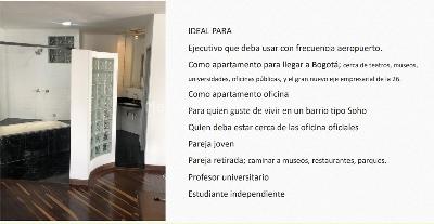 Apartamento de 1 alcoba en venta en Centro La Macarena, Bogotá, 60 m² · foto 18 de 20