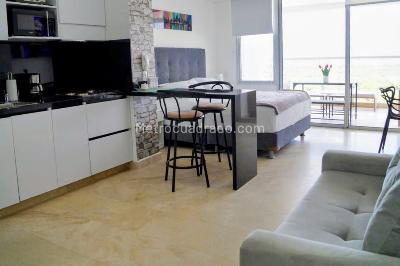 Apartamento de 1 alcoba en venta en Crespo Caracucha, Cartagena, 36 m² · foto 3 de 18