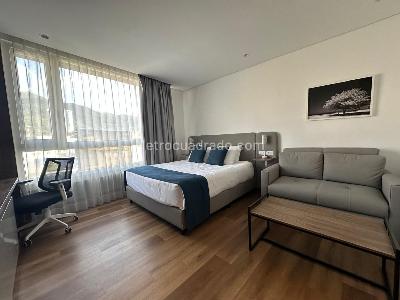 Apartaestudio en arriendo en Santa Paula, Bogotá, 30 m² · foto 12 de 14