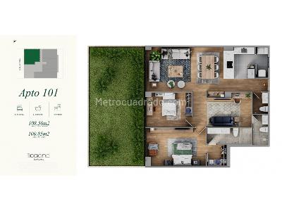 Apartamento en venta en Santa Ana Oriental, Bogotá · foto 5 de 15