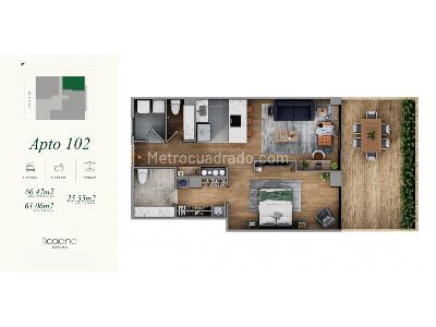 Apartamento en venta en Santa Ana Oriental, Bogotá · foto 6 de 15