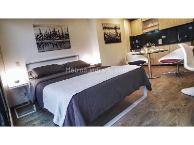 Apartaestudio en venta en Santa Barbara Central, Bogotá, 24 m² · foto 4 de 12