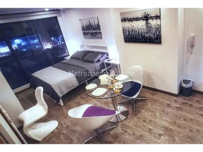 Apartaestudio en venta en Santa Barbara Central, Bogotá, 24 m² · foto 5 de 12