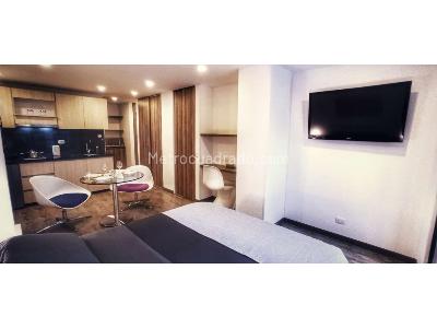 Apartaestudio en venta en Santa Barbara Central, Bogotá, 24 m² · foto 6 de 12
