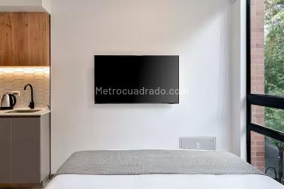 Apartaestudio en arriendo en Chico Norte, Bogotá, 18 m² · foto 9 de 18