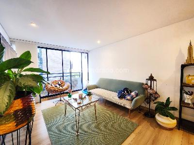 Apartamento de 2 alcobas en venta en Santa Barbara Occidental, Bogotá, 87 m² · foto 1 de 10
