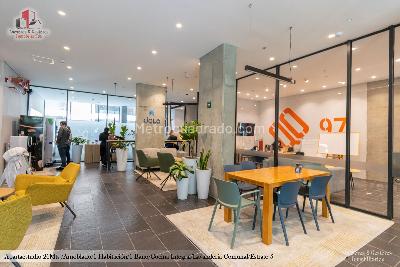 Apartaestudio en arriendo en Chico Norte Ii, Bogotá, 26 m² · foto 10 de 14