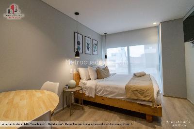 Apartaestudio en arriendo en Chico Norte Ii, Bogotá, 26 m² · foto 2 de 14