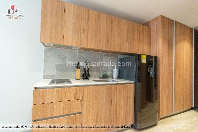 Apartaestudio en arriendo en Chico Norte Ii, Bogotá, 26 m² · foto 5 de 14