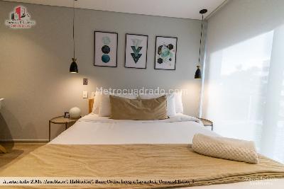 Apartaestudio en arriendo en Chico Norte Ii, Bogotá, 26 m² · foto 3 de 14