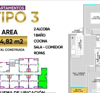 Apartamento en venta en Area Urbana, Chía · foto 4 de 5