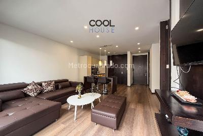Apartamento de 1 alcoba en arriendo en Chico Norte, Bogotá, 58 m² · foto 2 de 12