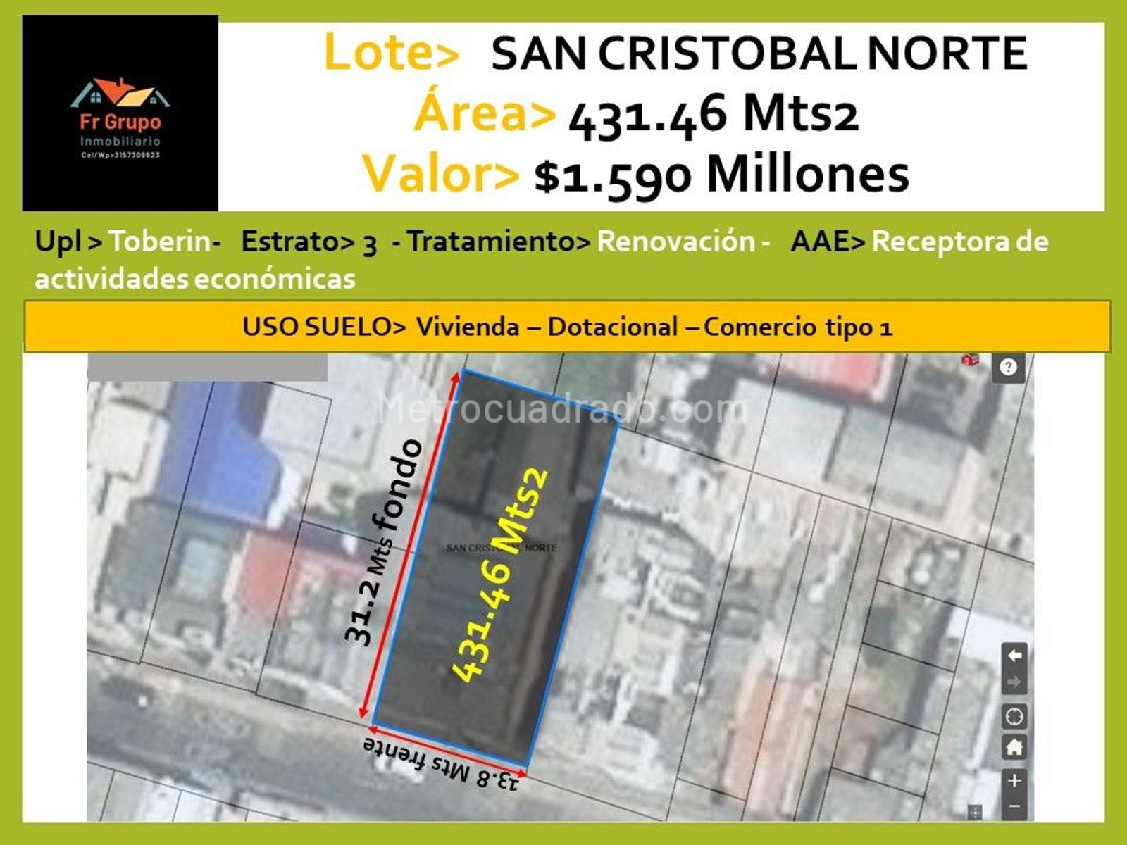 Lote en Venta, SAN CRISTOBAL NORTE, Bogotá D.C. - Vista 5