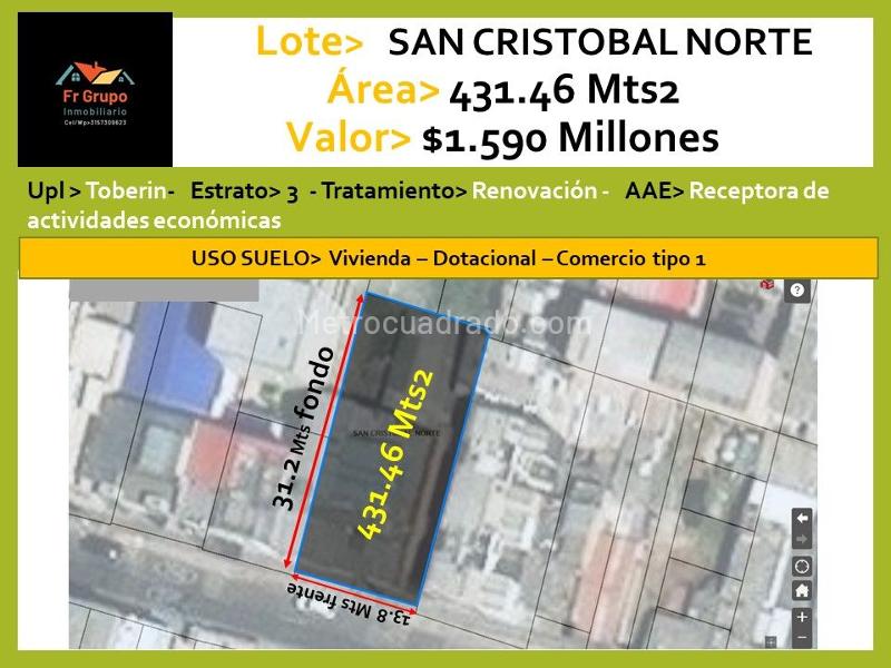 Lote en Venta, SAN CRISTOBAL NORTE, Bogotá D.C. - Vista 2
