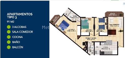 Apartamento en venta en Santa Marta Bello Horizonte, Santa Marta · foto 18 de 20