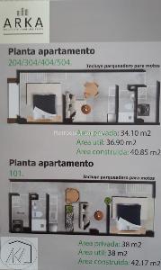 Apartamento de 2 alcobas en venta en Santa Maria Del Lago, Bogotá, 40 m² · foto 3 de 5